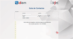 Desktop Screenshot of guia.idiem.cl